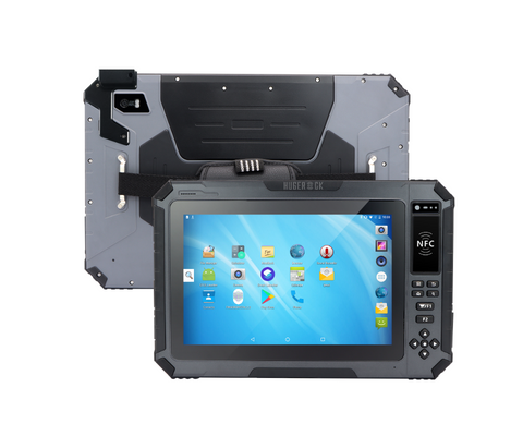 HUGEROCK R101 10.1\" Android Industrial Rugged Tablet PC IP65 Waterproof Shockproof 1000 nit NFC 2D Barcode Scanner USB Camera HUGEROCK R101 10.1\" Android Industrial Rugged Tablet PC IP65 Waterproof Shockproof 1000 nit NFC 2D Barcode Scanner USB Camera