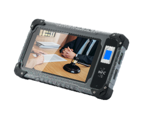 HUGEROCK B70 2.0ghz IP 67 1000 nit 10000mAh Waterproof android fingerprint Rfid Integrated Reader vehicle 7" rugged tablet HUGEROCK B70 2.0ghz IP 67 1000 nit 10000mAh Waterproof android fingerprint Rfid Integrated Reader vehicle 7" rugged tablet