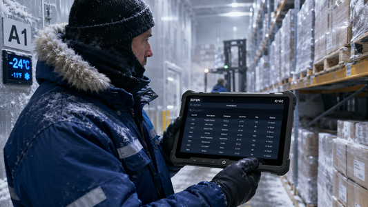 Conquering the Deep Freeze: Why SOTEN K-Series is the Ultimate Rugged Tablet for -30°C Cold Storage & Arctic Ops