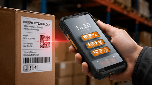Best Rugged Handheld PDA Barcode Scanners for Warehouse Logistics in 2026: HUGEROCK H61