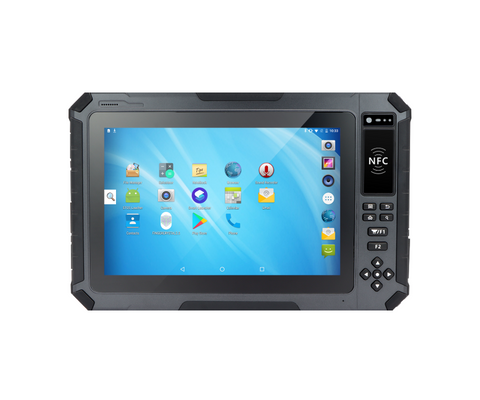 HUGEROCK R101 10.1\" Android Industrial Rugged Tablet PC IP65 Waterproof Shockproof 1000 nit NFC 2D Barcode Scanner USB Camera