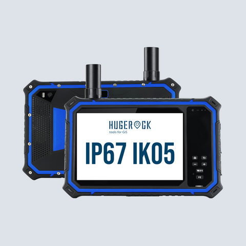 HUGEROCK G80L factory 8 inch gps rtk gnss topography equipment terminal computer industrial android rugged tablet pc