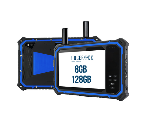 HUGEROCK G80N 1.8 Ghz 128gb Android 1000nits Gnss Receiver All In One Desktops Computer Industrial Panel rugged car Tablet PC