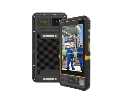 HUGEROCK T60EX 5.5 Inch IP67 Waterproof Droproof Industrial Atex Certified 9000mAh 500nit NFC Android 13 Rugged Handheld Pda