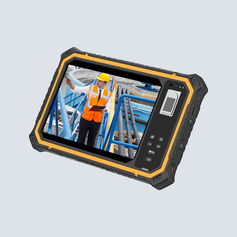 HUGEROCK T80 With Option Nfc Uhf Rfid Reader 8 Inch Gps Industrial Rugged Tablet Android 8+128 4g Lte Ip67 Waterproof Tablet PC