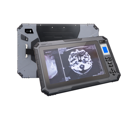 HUGEROCK B101 Android Customize Nfc Cards Rugged Tablet Biometric Fingerprint 10.1 Inch 1000 Nits Industrial Tablet PC