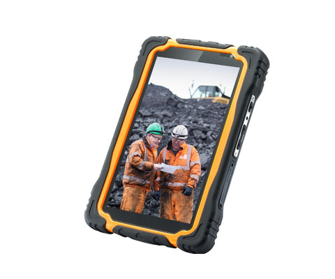 HUGEROCK T70EX Wholesale 3g4g Quad Core Industrial Waterproof IP67 1000nit 10000mAh Nfc Card Reader Wifi Scanner Rugged Tablet