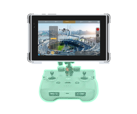 Hugerock X7 Ip68 2600 Nit Ultra Bright Display 8+128G Handheld Android Drone Ruggedized Tablet Pc Industrial USB Type C Pc 7"