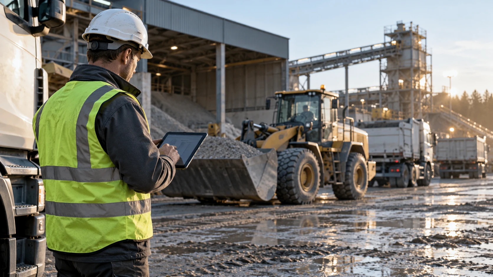 Construction vehicles & site dispatch