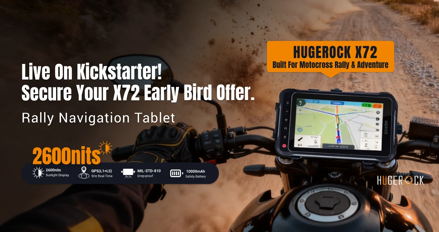 HUGEROCK X72 Цифровой дорожный справочник: Kickstarter Отчет о запуске